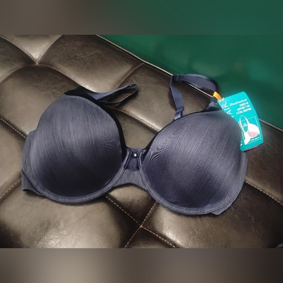 Vanity Fair Illumination Full Figure Underwire Contour Bra in Navy Blue 36DD NWT - Picture 4 of 7